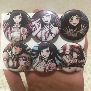 Danganronpa Mikan Tsumiki Pinback Bu…